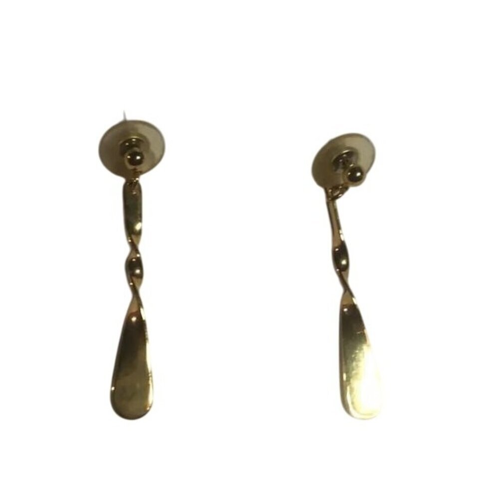 Vintage women‎ gold tone post earrings